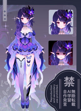 Vtuber model