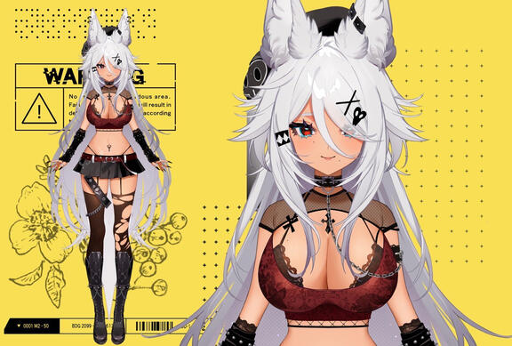 Vtuber model