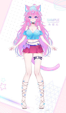 Vtuber model
